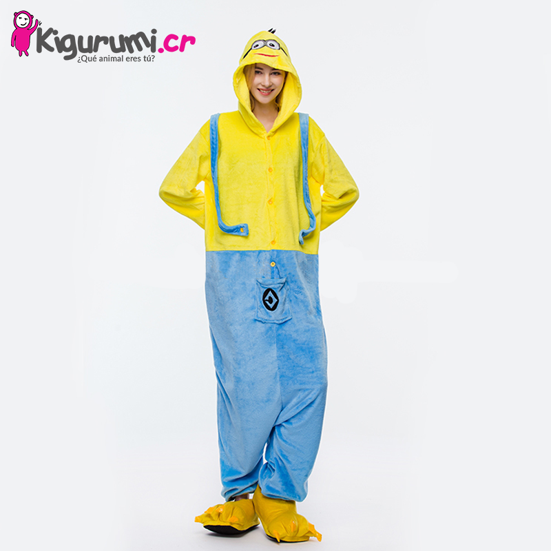 ganar Manía Posesión Pijamas enteros animales o personajes - Kigurumi de Minions Tamaño S (1,45  a 1,55 m)