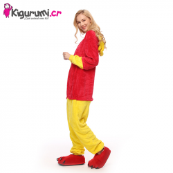 Pijama de ositos mujer - Kigurumi de Pooh Tamaño S (1,45 a m)