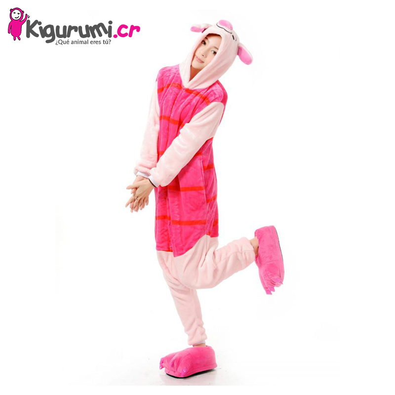 Kigurumi de Cerdo Piglet de Winnie pijama completo mujer Tamaño (1,45 a m)
