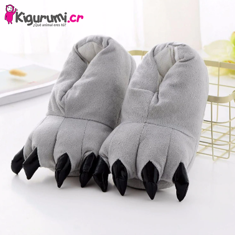 Slippers de Garras Pantuflas Kigurumi Tamaño M (32 a 38)