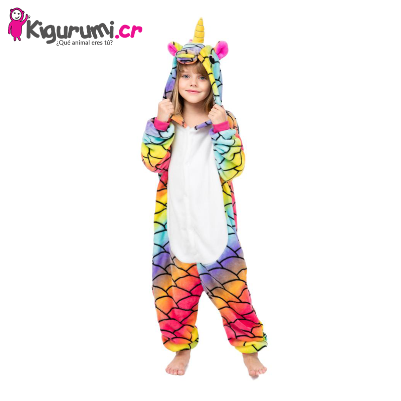 Parlamento Proponer crimen Kigurumi de Unicornio - pijama de unicornio niña Tamaño 110 (95 cm a 1,15 m)