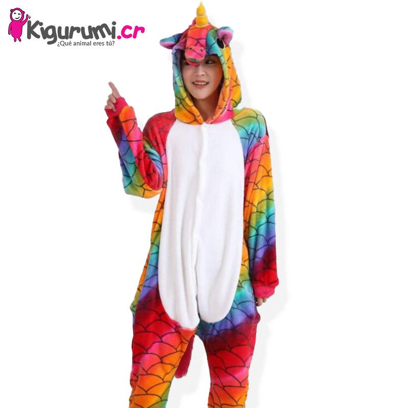 🥇 Kigurumi de Unicornio para niño Pijama de Cuerpo Entero