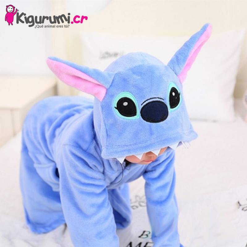 Bata de Baño Stitch para Niños Albornoz para Niños Tamaño 110 (95 cm