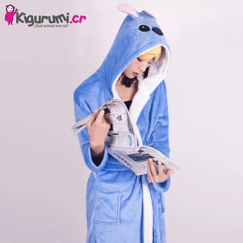 Albornoz Infantil Bata Infantil De Stitch Cerdá Life Coral