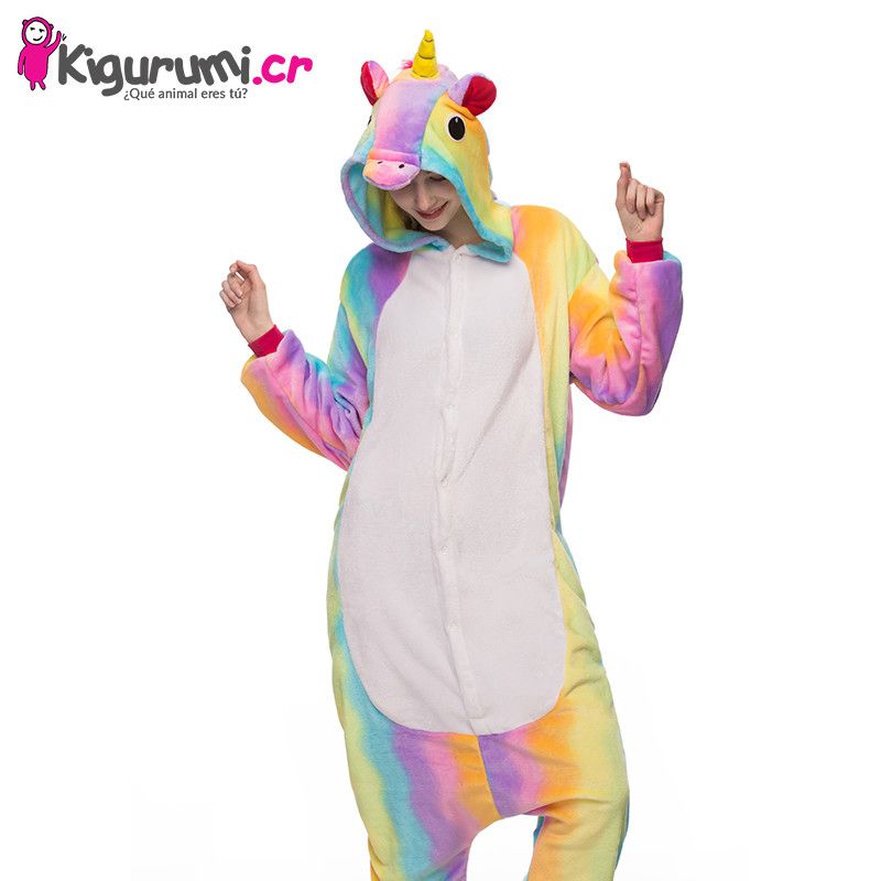 Pijama Unicornio Arco iris - Pijamas enteras Costa Rica Pijama Unicornio Arco iris - Pijamas enteras Costa Rica